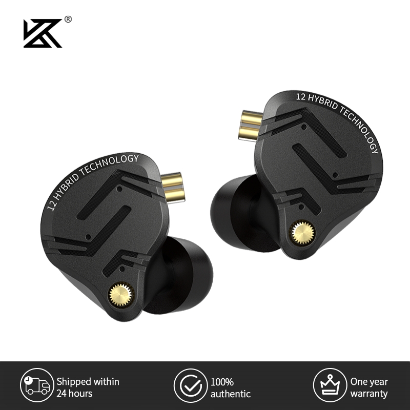 Audio Music Technology - KZ ZS12 プロ X メタルイヤホン 1DD
