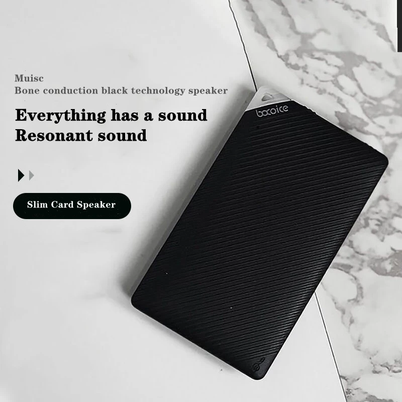 Apple Music Audio Quality - 骨伝導ボコイスブレード骨伝導オーディオ新しいワイヤレス高品質携帯電話Bluetoothスピーカーサブウーファー共鳴