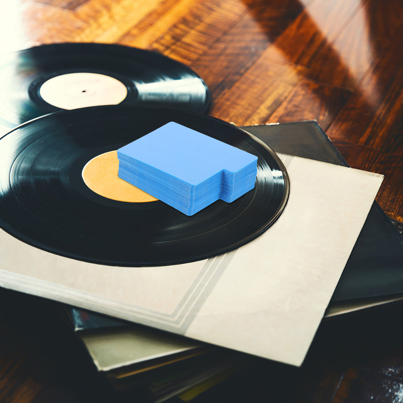 Audio Music Separate - 50 個のビニールレコードディバイダー DIY ブランク書き込み可能アルバムセパレーター ホームオーディオルーム用 プロの音楽店のレコード整理用