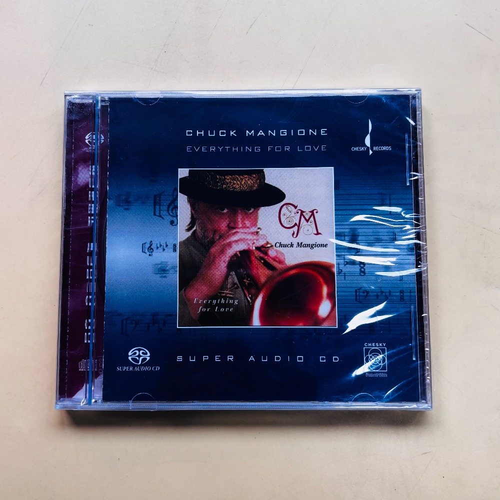 Audio With Music - CD「エブリシング・フォー・ラブ」チャック・マンジョーニエ・ミュージック スムースジャズ ロマンチックで穏やか 温かい優しいハイファイ・スタジオ スーパーオーディオCDリリース