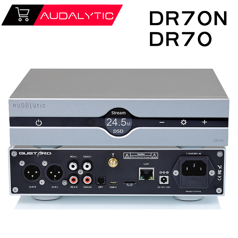 Audio Music Network - Audalytic DR70N DR70 ハイファイ R2R ストリーミングDAC