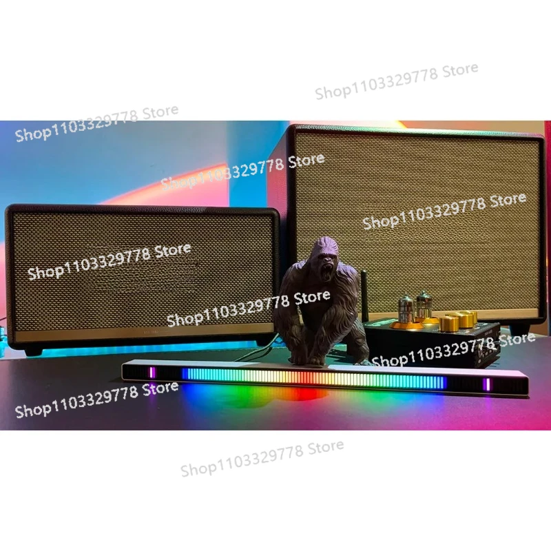 128ビットRGB車内雰囲気音楽レベルライトステレオ音声制御 - Audio Music Visualizer のレビューと価格