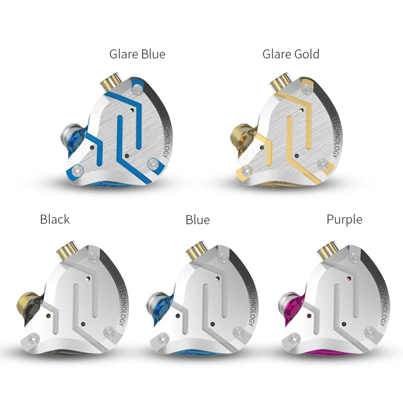 KZ ZS10 Pro メタル有線イヤホン 4BA+1DD  - Audio Music Technology のレビューと価格