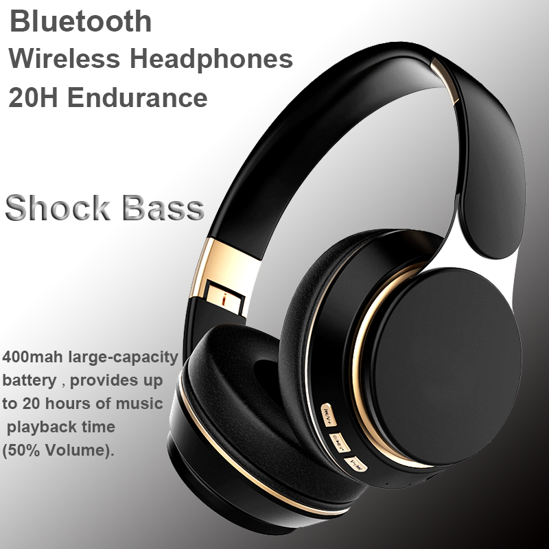 ヘッドフォン Bluetooth ワイヤレス ヘッドセット  - Audio Music Technology のレビューと価格