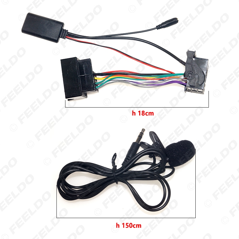 FEELDO 車の Bluetooth モジュール AUX- - Audio Without Music のレビューと価格