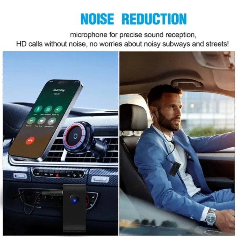 Bluetooth 5.0オーディオレシーバー、有線イヤホン - Audio Without Music のレビューと価格