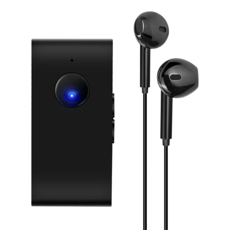 Bluetooth 5.0オーディオレシーバー、有線イヤホン - Audio Without Music のレビューと価格