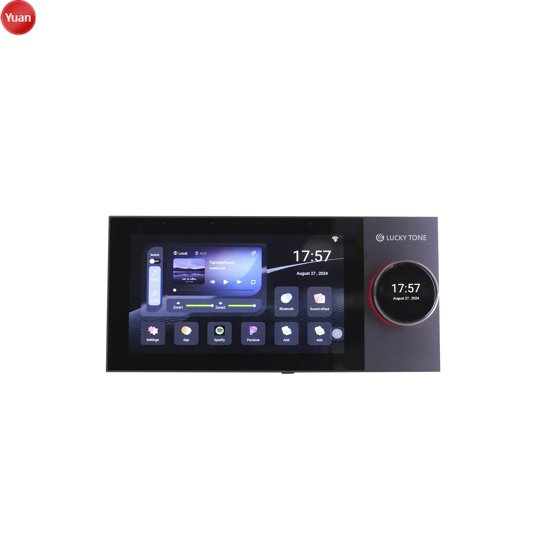 MウォールアンプTuya Zigbeeスマートホームコントロ - Audio Music In Background のレビューと価格