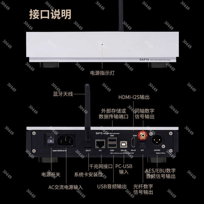 デジタル ネットワーク オーディオ ストリーマー DAP-1 - Audio Music Network のレビューと価格