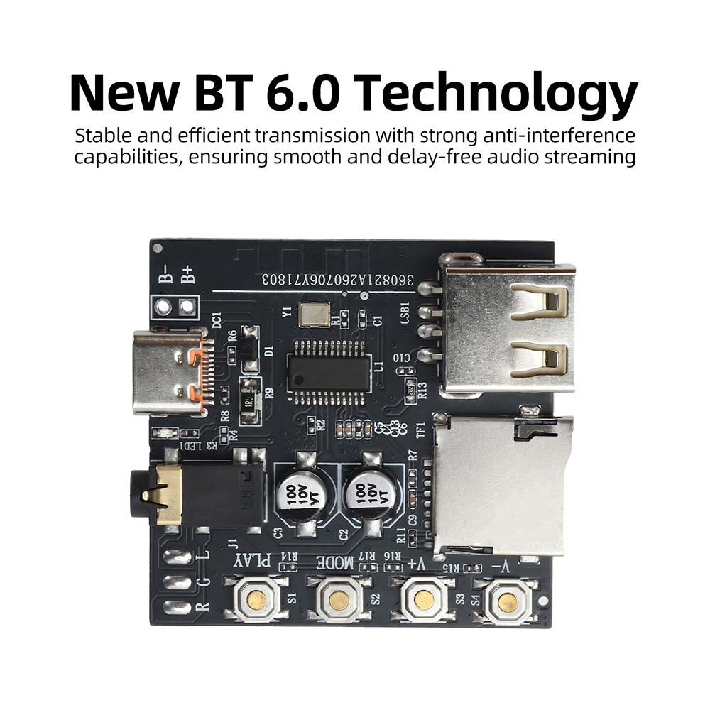 Bluetooth 6.0オーディオデコーディングボード M - Audio Online Music Player のレビューと価格