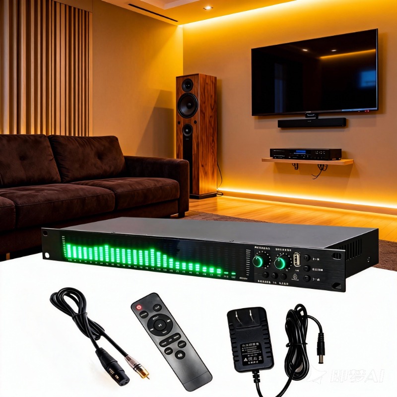 新しいラックマウント型デジタルスペクトラムアナライザー Bl - Audio Music Visualizer のレビューと価格