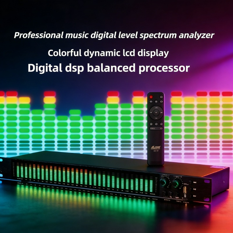 新しいラックマウント型デジタルスペクトラムアナライザー Bl - Audio Music Visualizer のレビューと価格