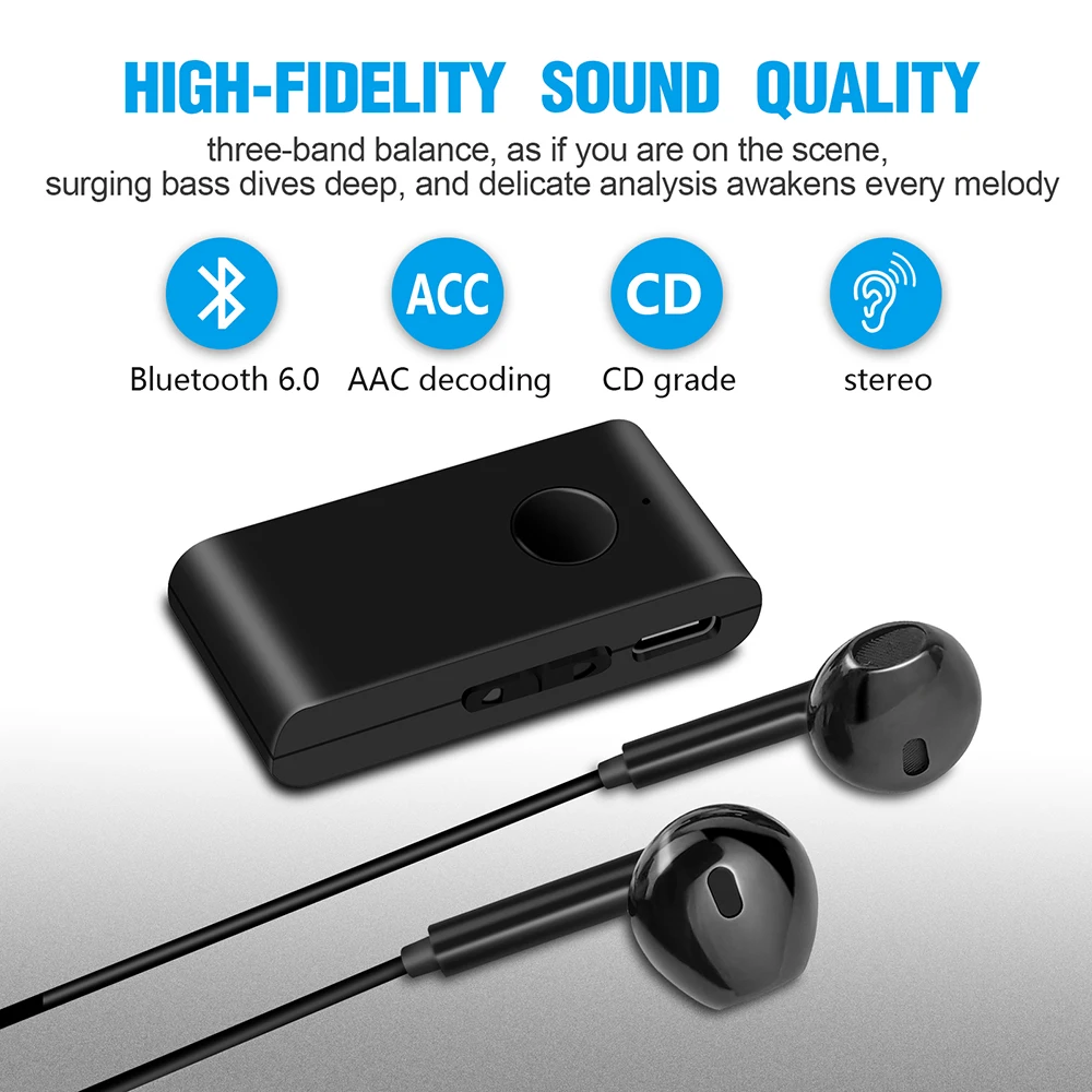 ワイヤレスオーディオアダプター 3.5mm レシーバー ノイ - Audio Without Music のレビューと価格