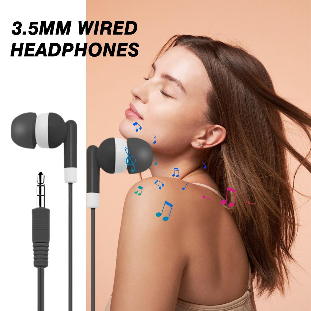 1/5パック ベーシックイヤホン 音楽用、有線イヤホン イン - Audio Music Technology のレビューと価格