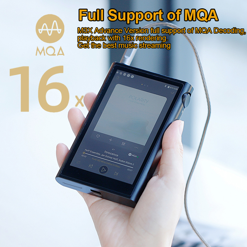 Shanling M3X アドバンスドバージョン MP3プレ - Audio Music Technology のレビューと価格