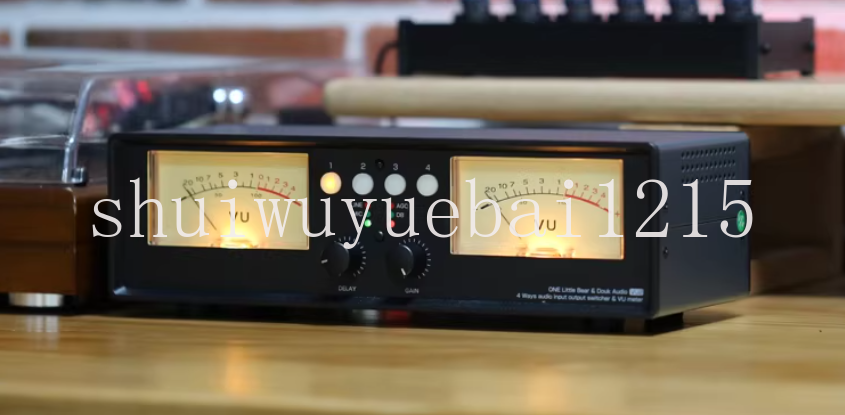 VU2 ミュージックレベルメーター アナログ VU メーター - Audio Without Music のレビューと価格